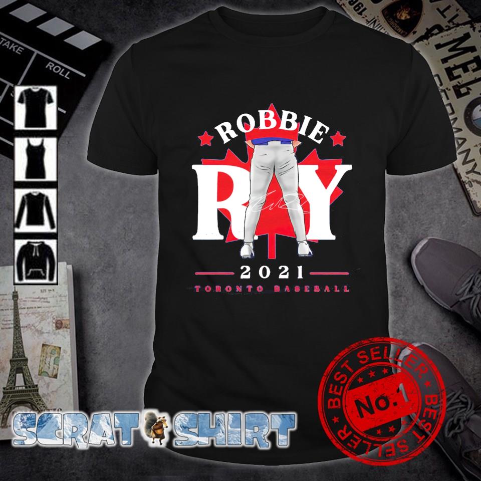 Toronto Blue Jays Robbie Ray tight pants leaf signature T-shirt