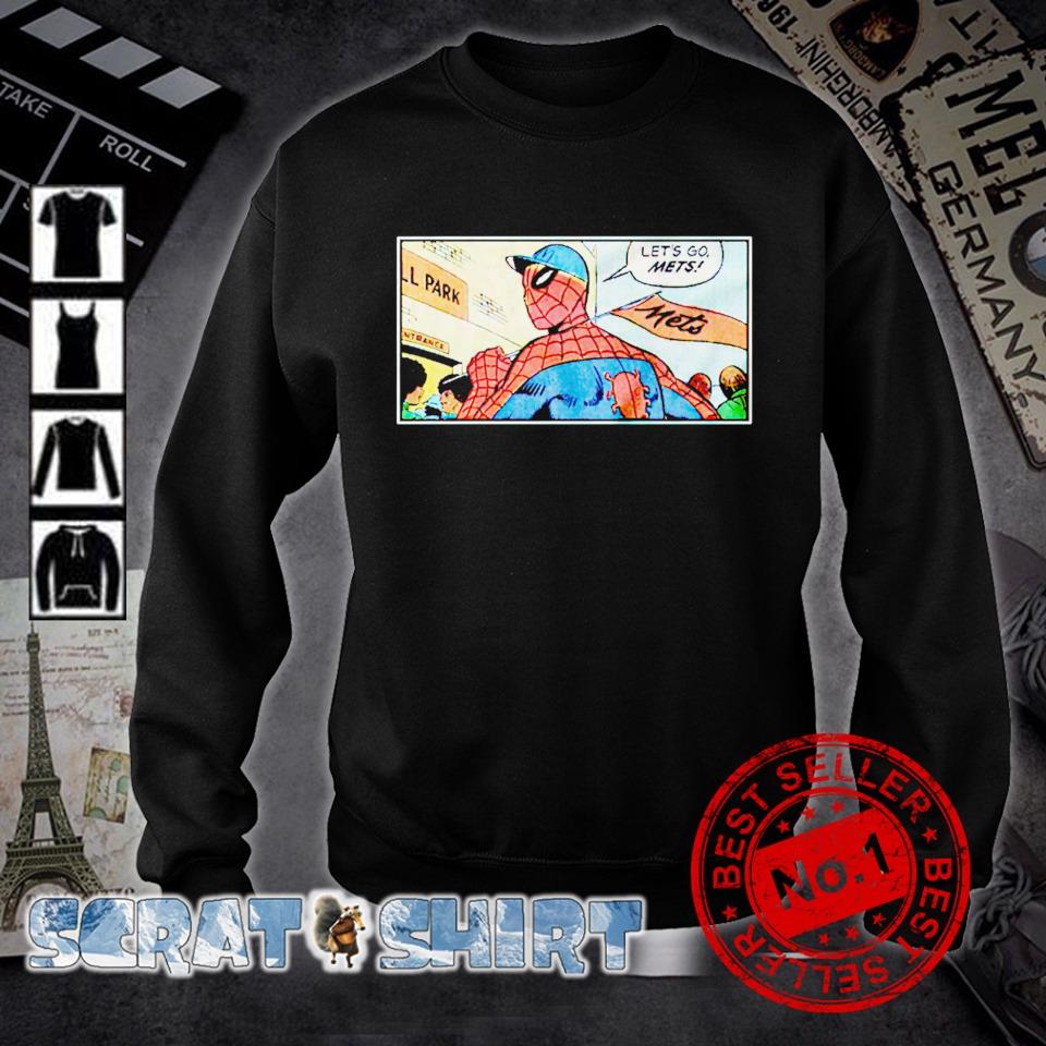 Spider-Man lets go mets shirt, hoodie, sweater, long sleeve and