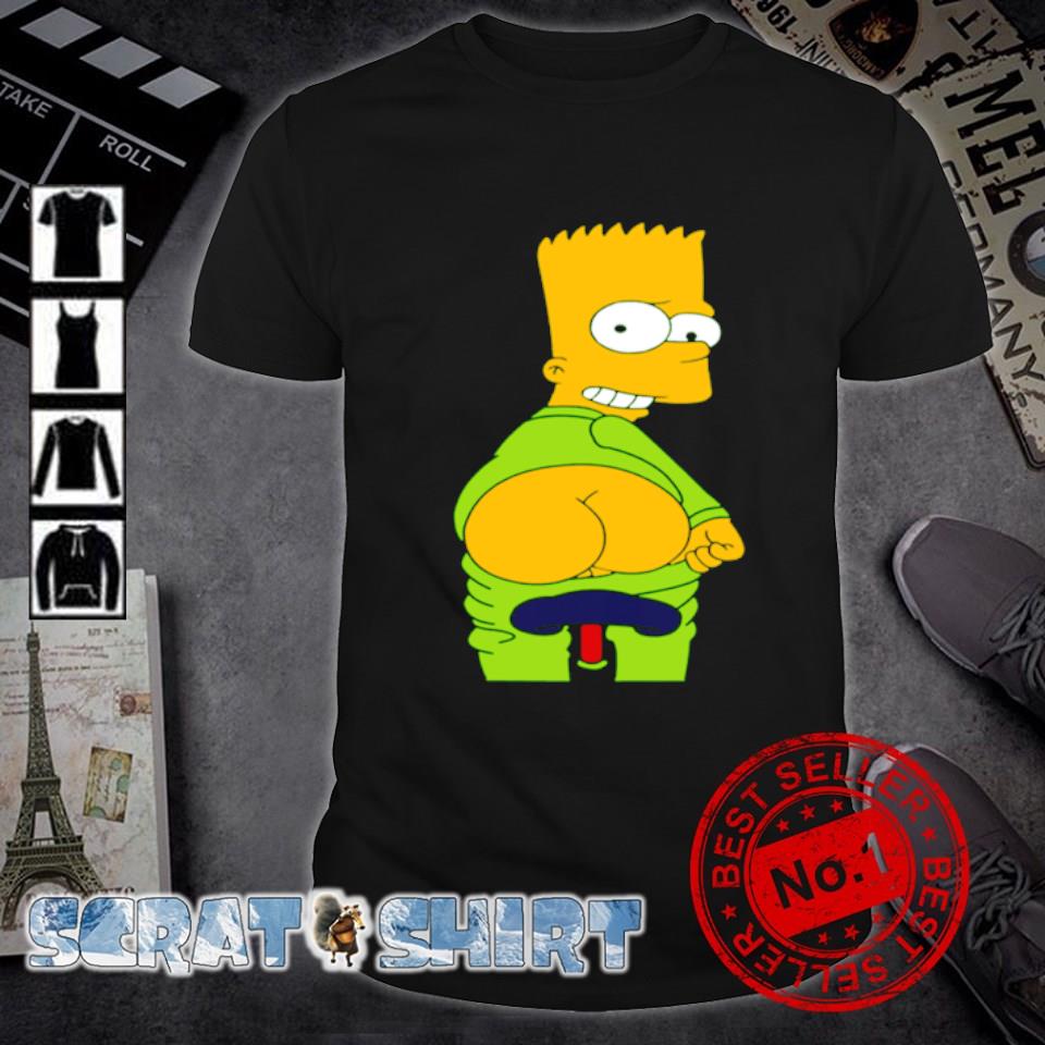 Awesome bart Simpson Butt fun shirt, hoodie, sweate and long sleeve tee