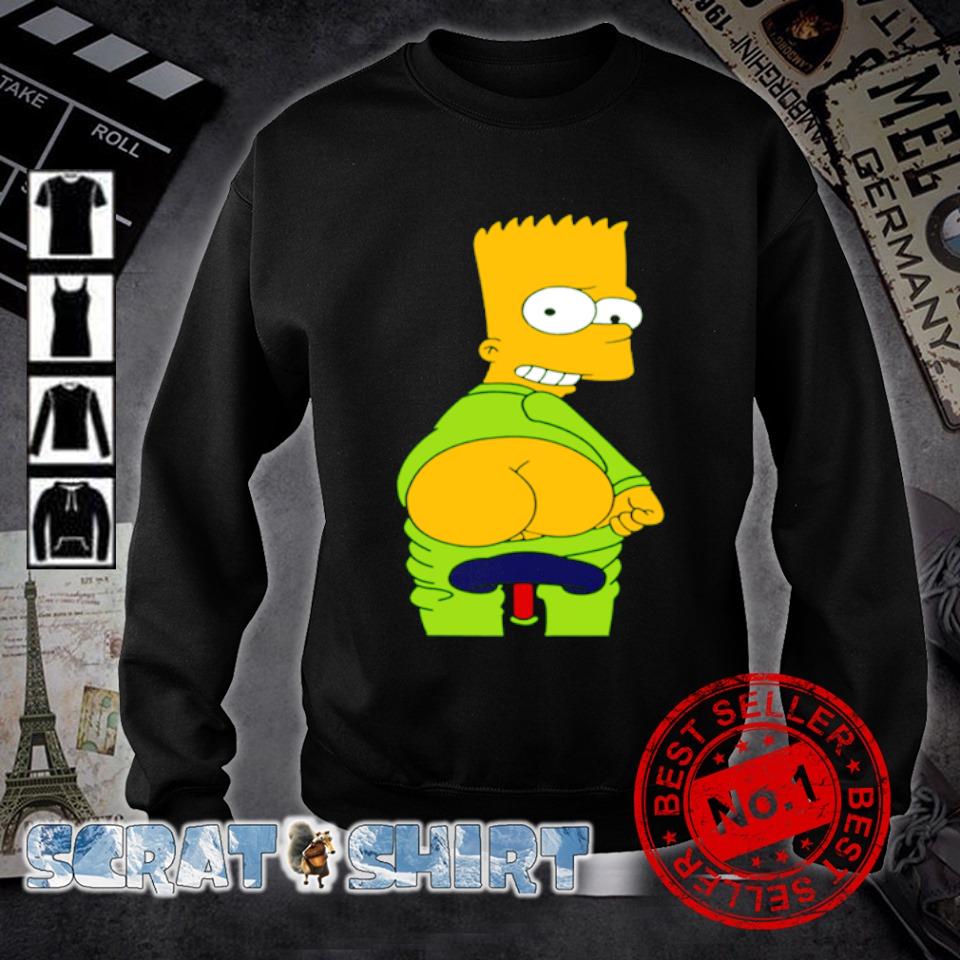 Awesome bart Simpson Butt fun shirt, hoodie, sweate and long sleeve tee