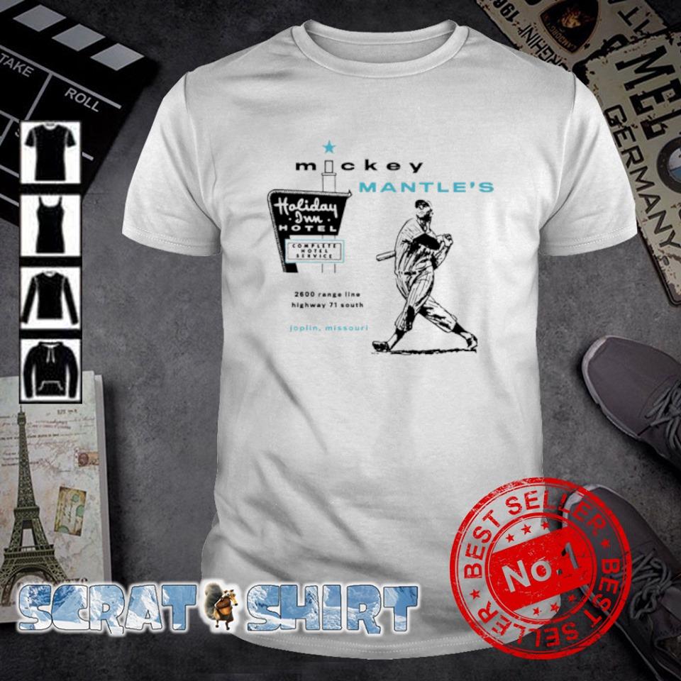 Funny mickey Mantle's Holiday Inn Joplin, MO vintage Hotel shirt