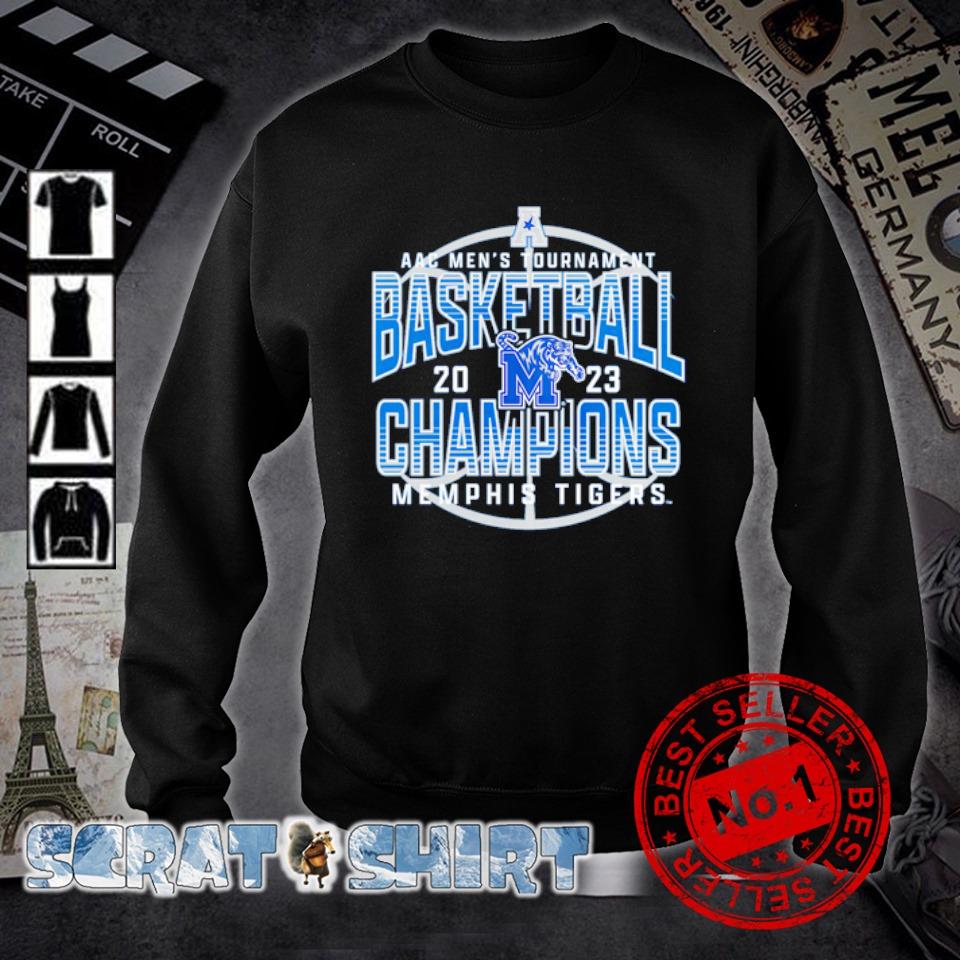 Official memphis Tigers 2023 AAC Men's Basketball Conference Tournament Champions shirt