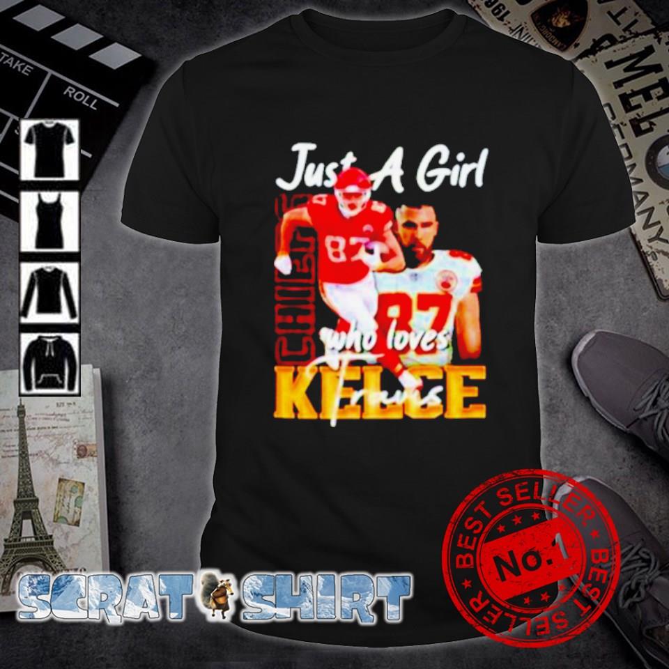Top a fan girl's love for Travis Kelce and the Chiefs shirt