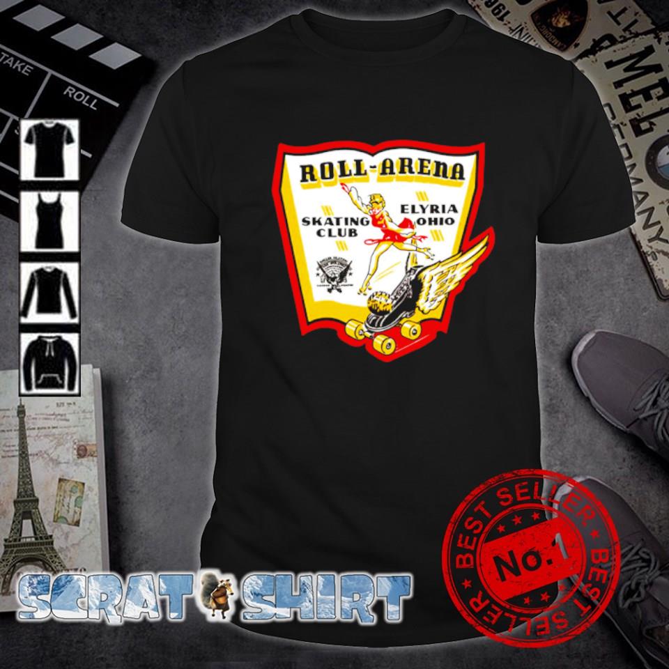Top roll Arena Elyria OH vintage Roller Rink shirt