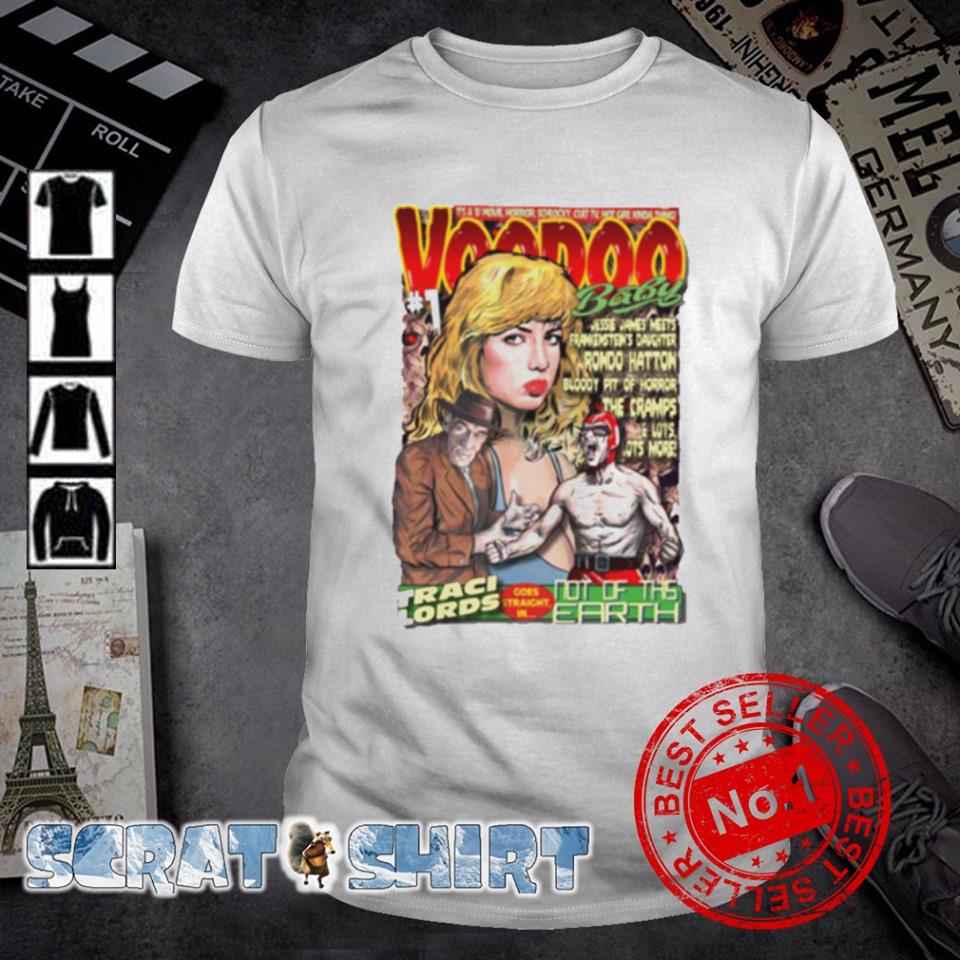 Awesome voodoo baby Issue 1 cover art Traci Lords poster shirt