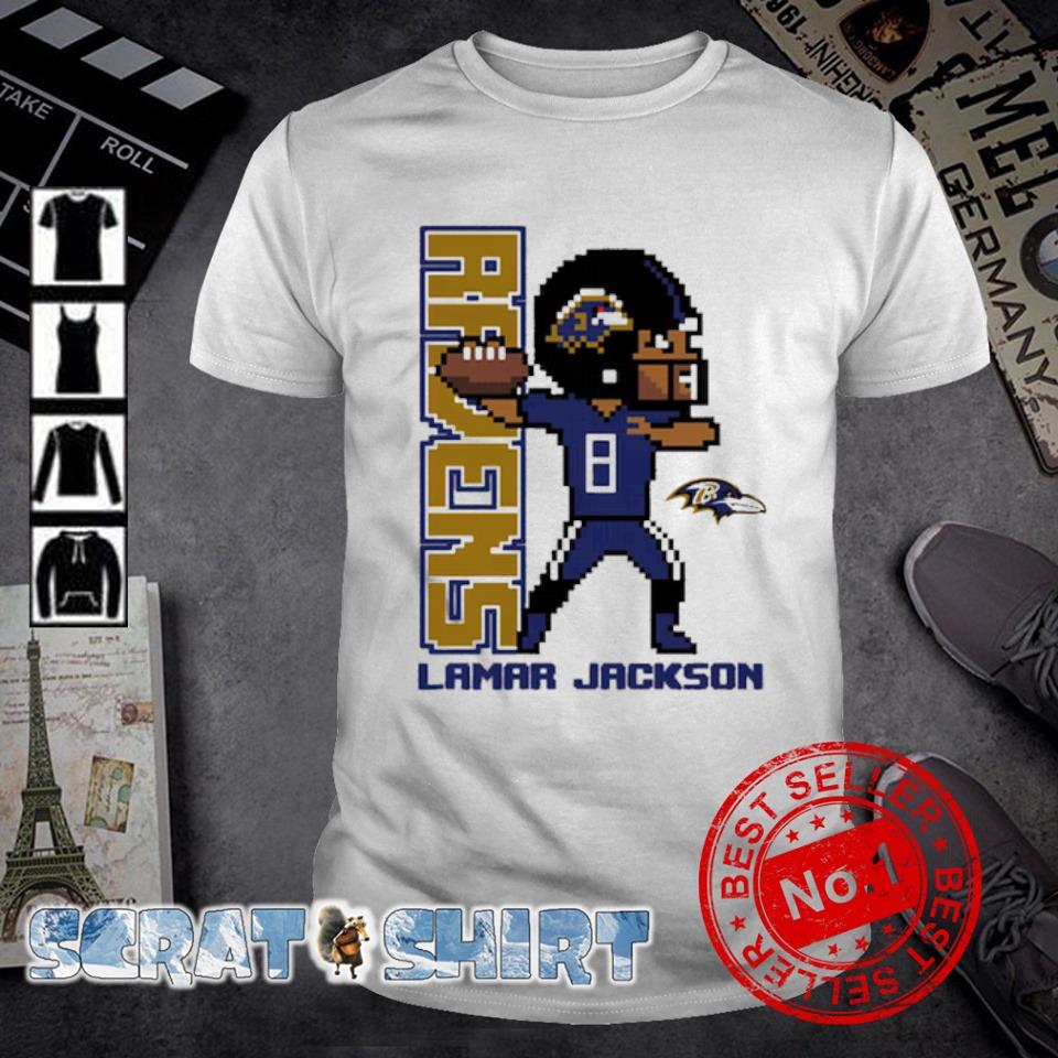 Premium ravens Lamar Jackson heathered gray football shirt