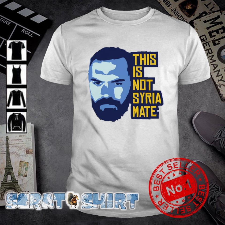 Top this is not Syria mate Steven Adams basketball shirt