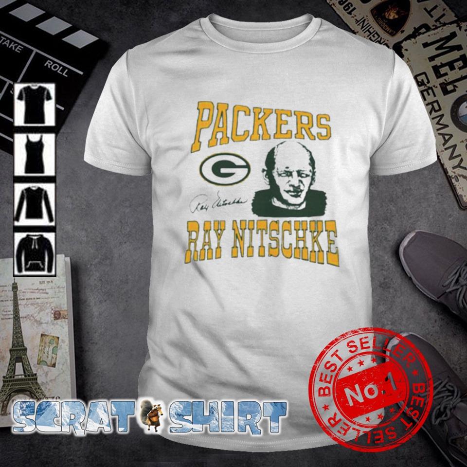 Best packers homage 66 Nitschke signature shirt