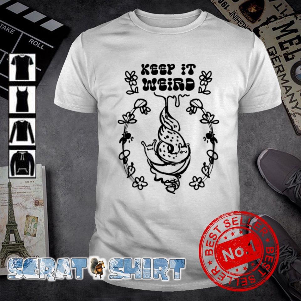 Official keep it Weird Snail shirt