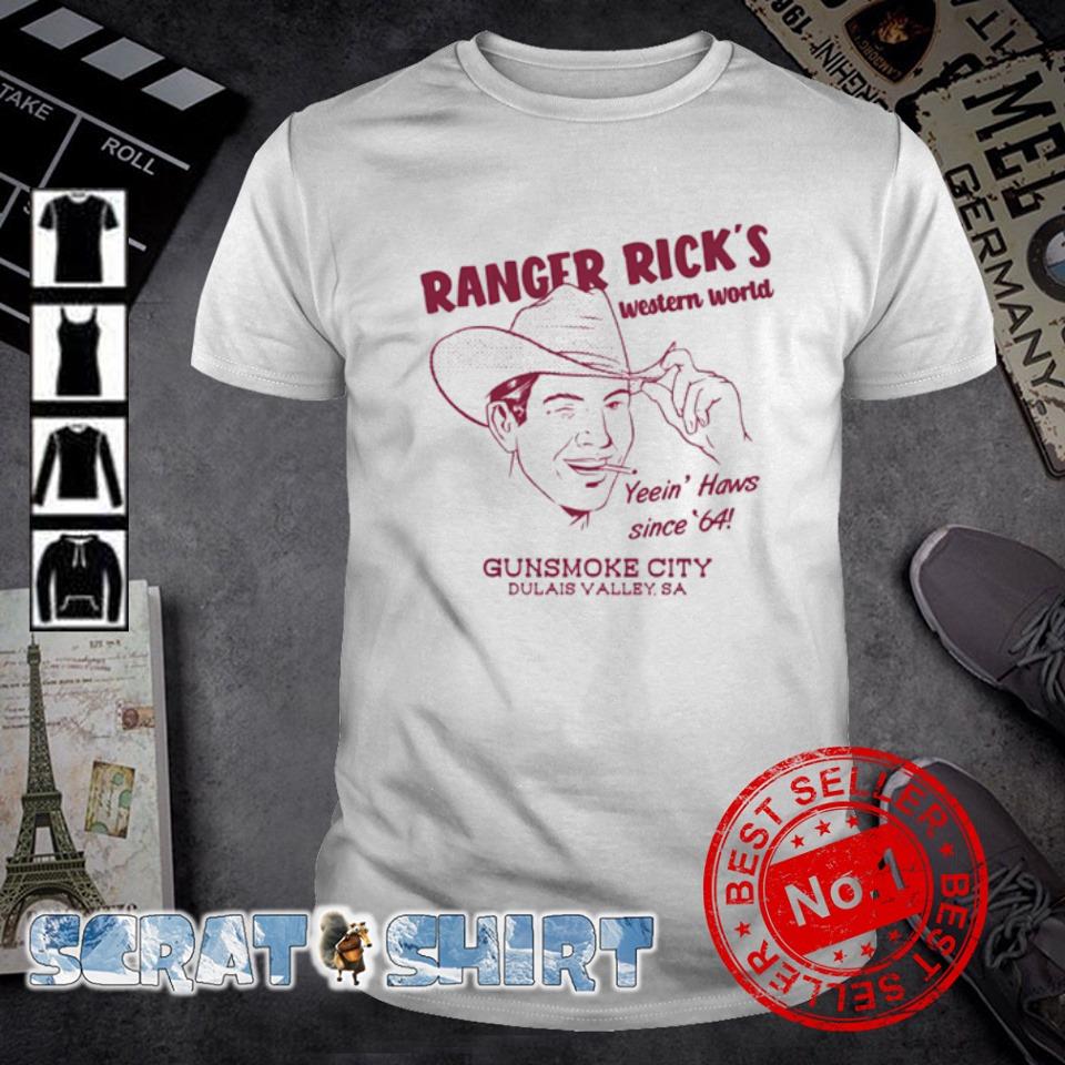 Original ranger Ricks Western world shirt