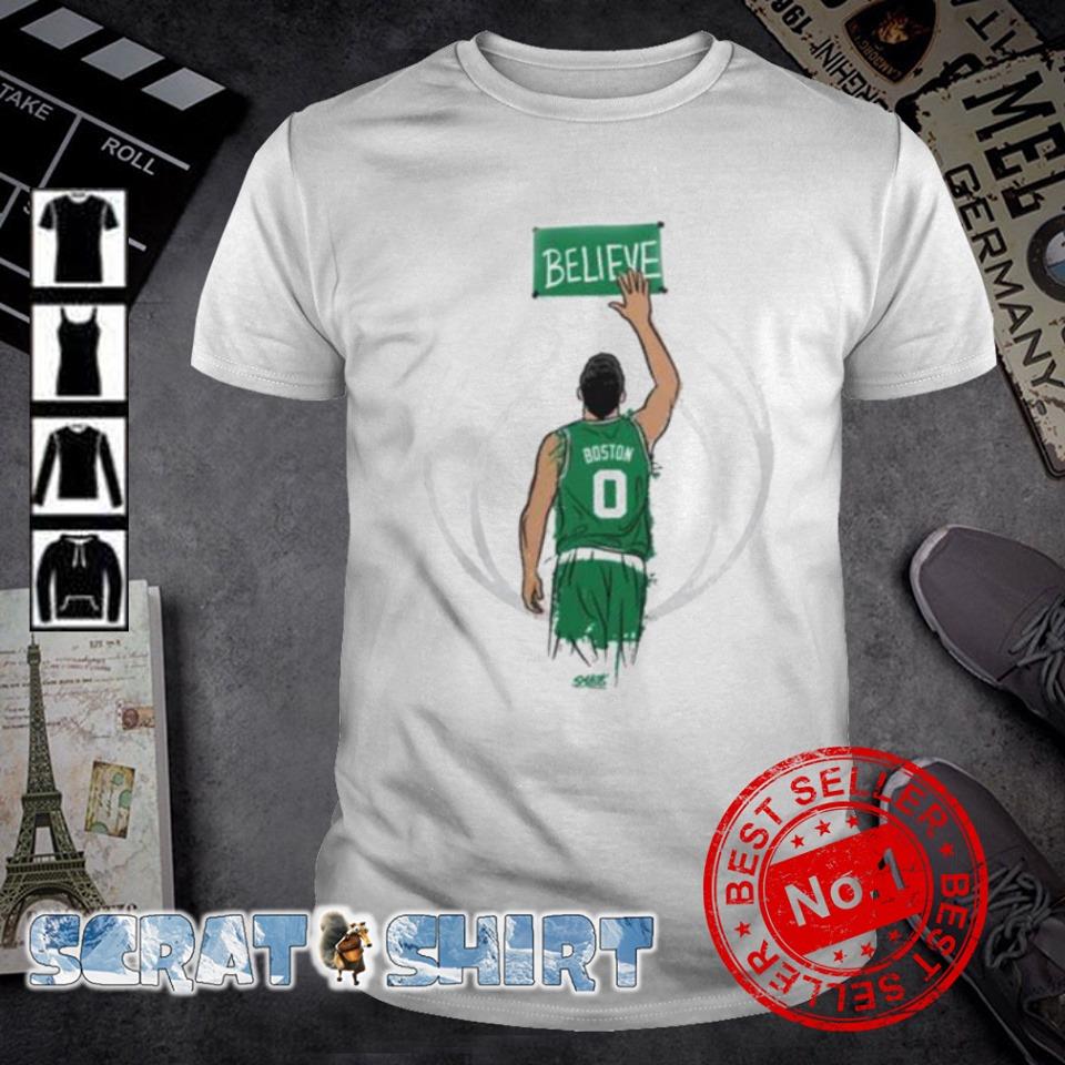Top boston Celtics Believe cartoon basketball shirt