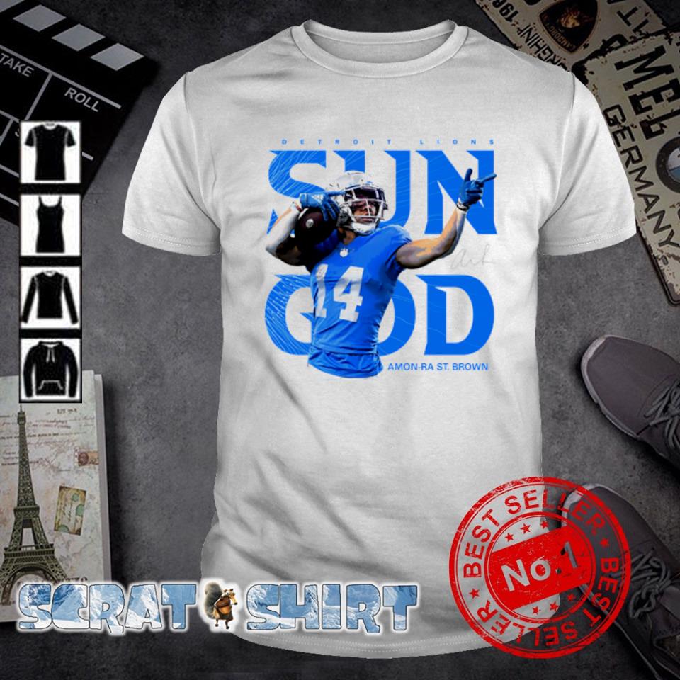 Amon-Ra St. Brown Detroit Lions signature 2023 shirt, hoodie, sweater, long  sleeve and tank top