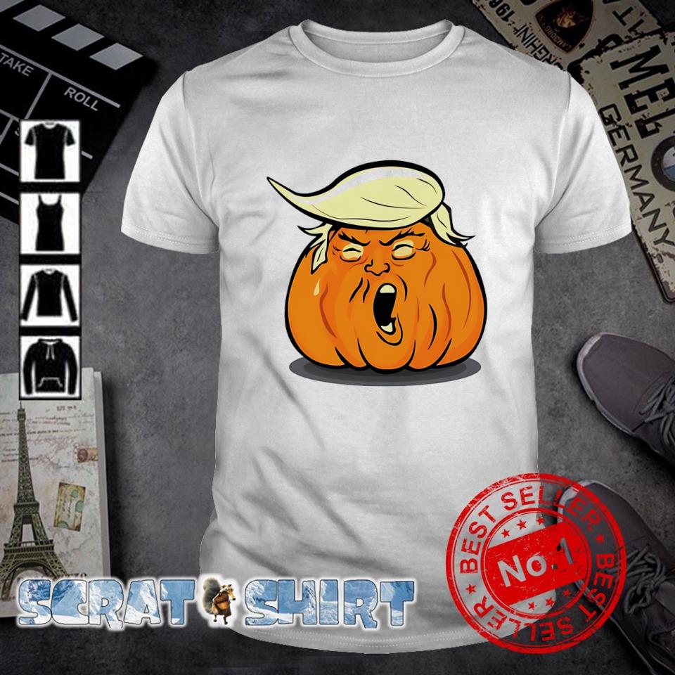 Best face Donald Trumpkin Halloween t-shirt