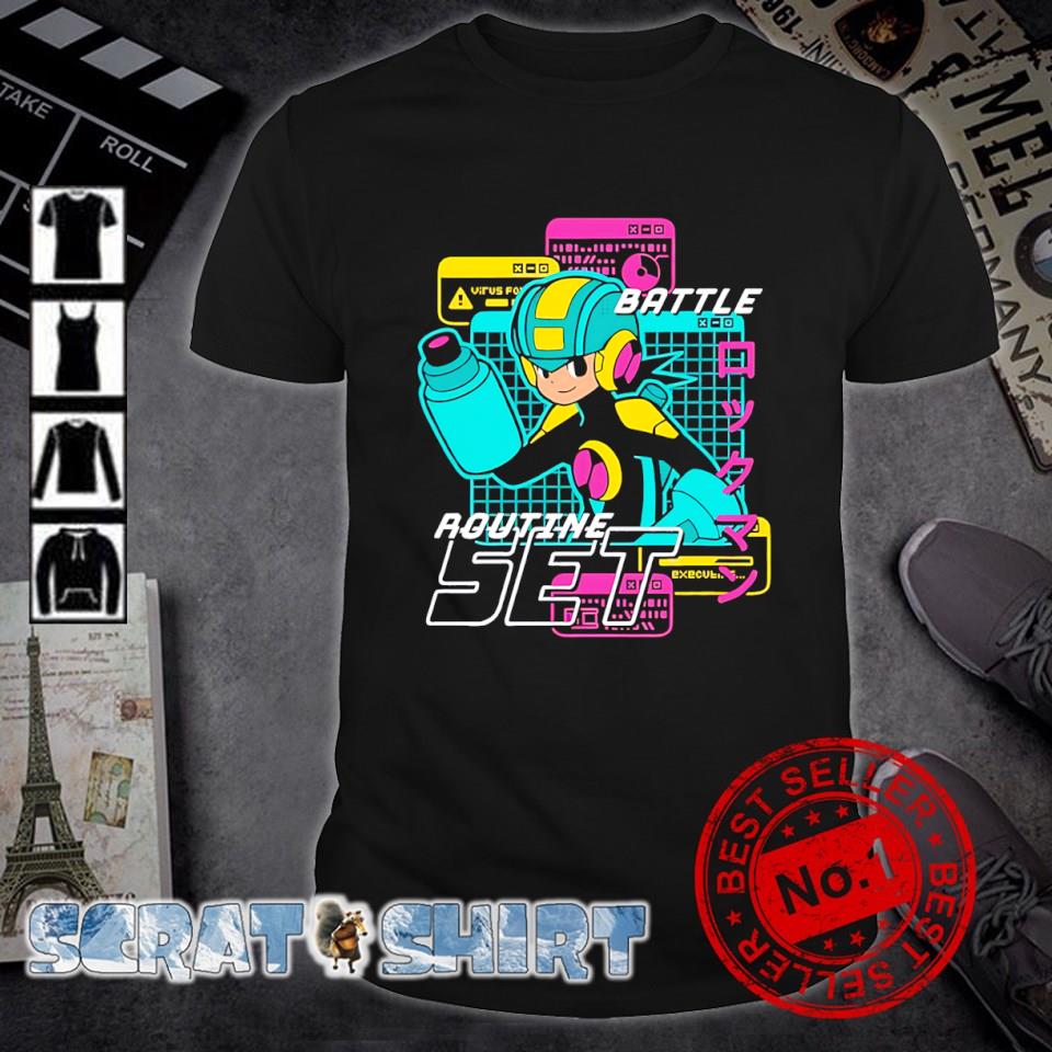 Top mega Man Exe Anime shirt