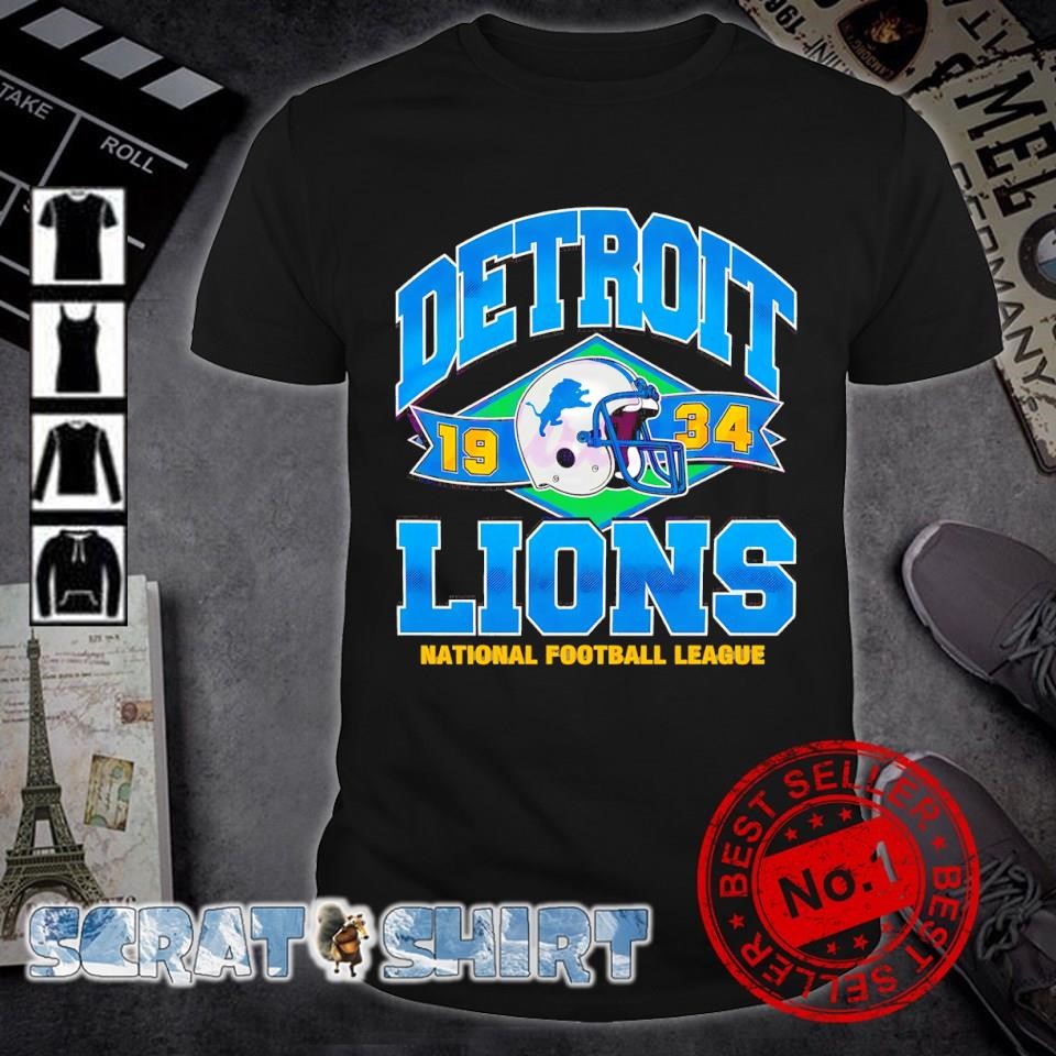 Original Detroit Lions National Football League 1934 shirt