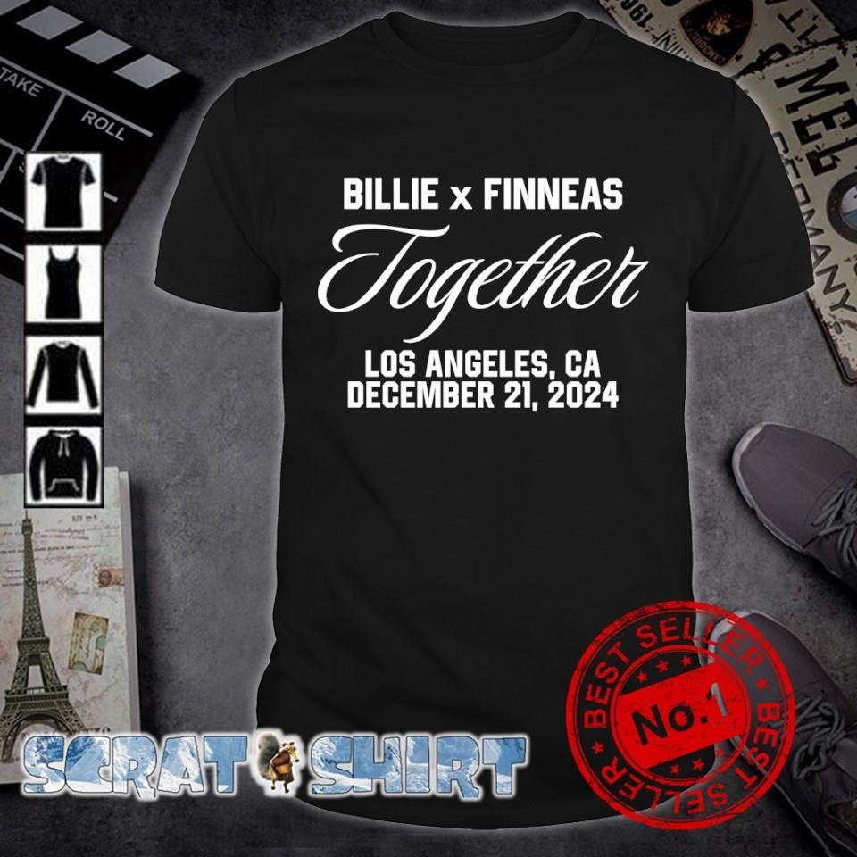 Original Finneas x Billie when it's just the two of US shirt