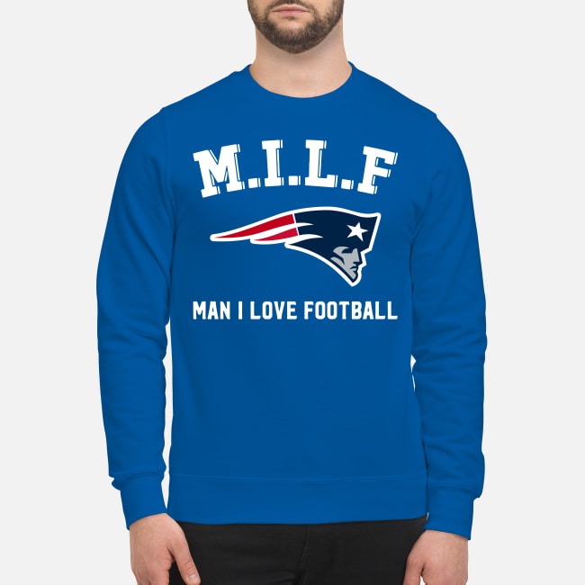 milf man i love football shirt