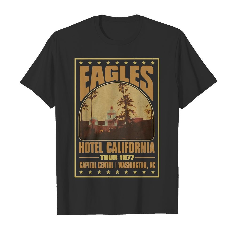 eagles hotel california tour t shirt