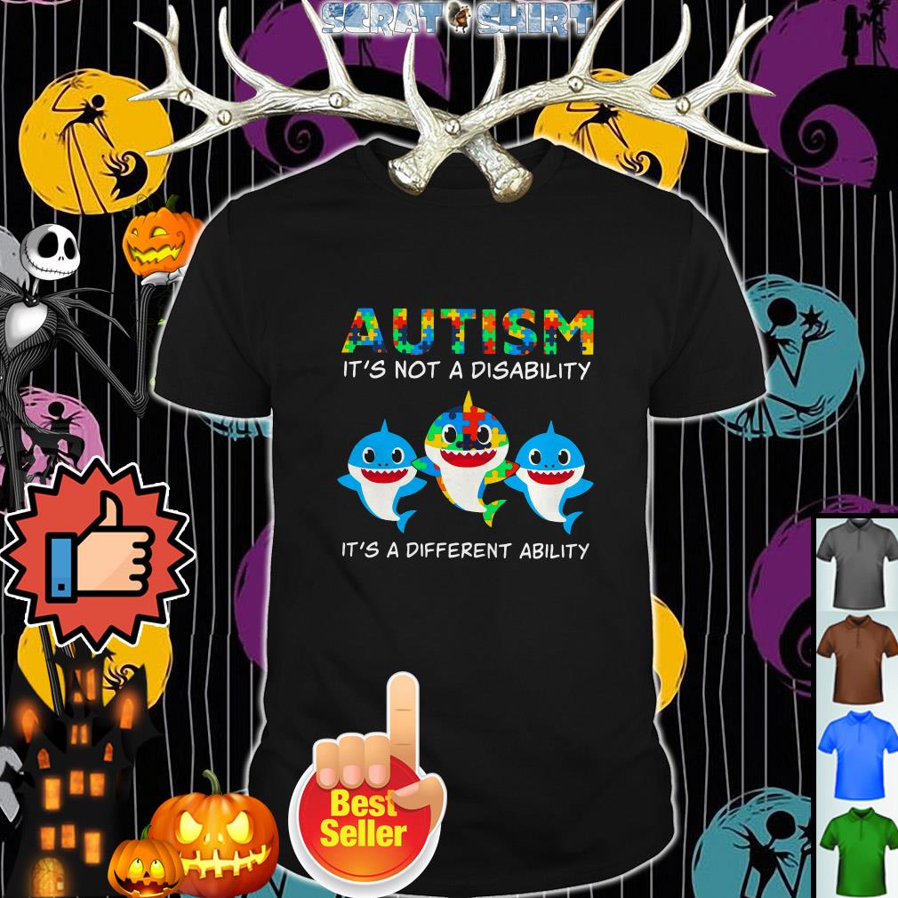 autism not a disability shirt