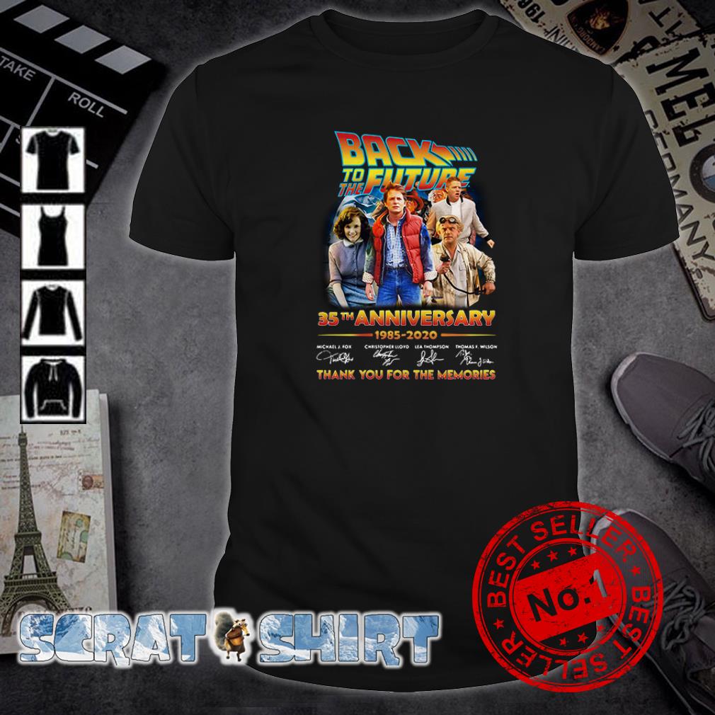 Back to the future 35th anniversary 1985 2020 signature thank you for ...