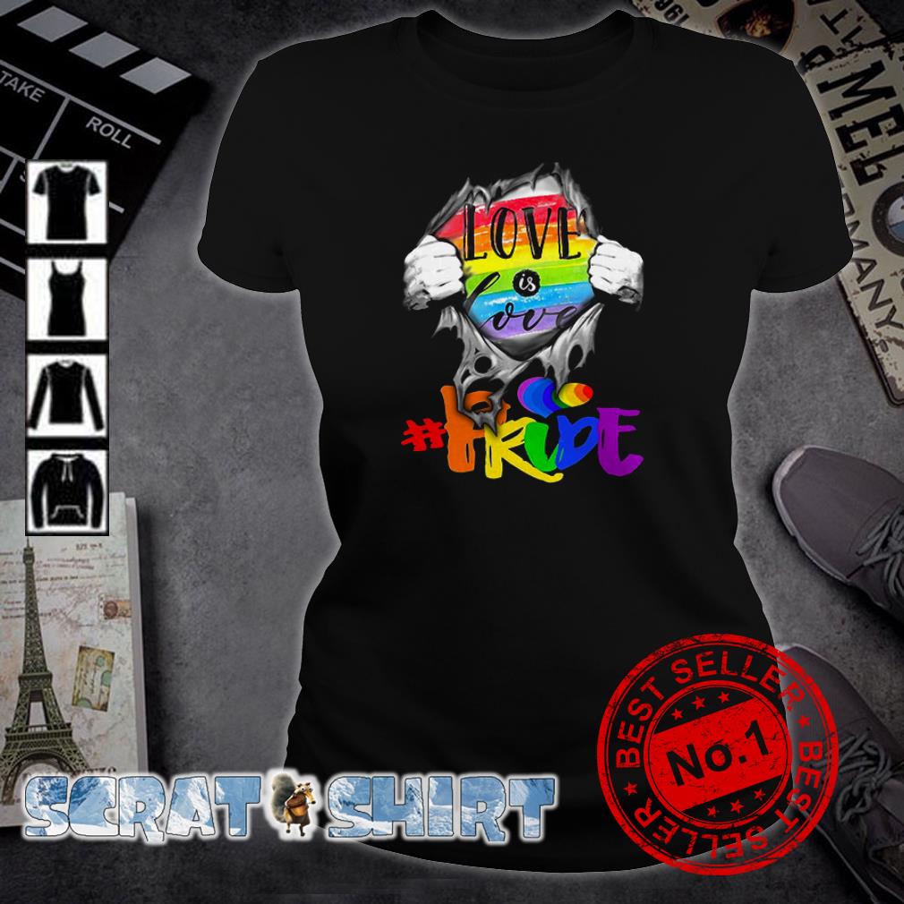 pride inside shirt