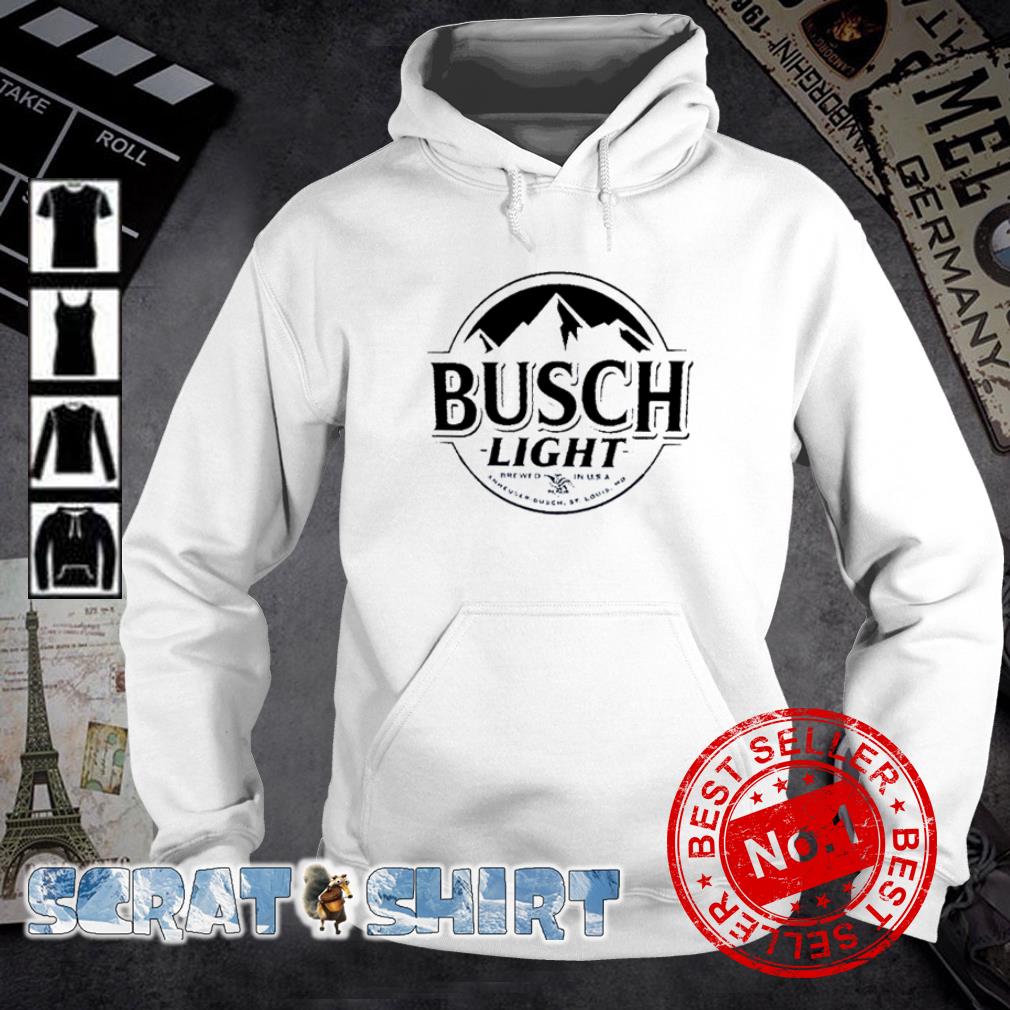 busch light cut off shirt