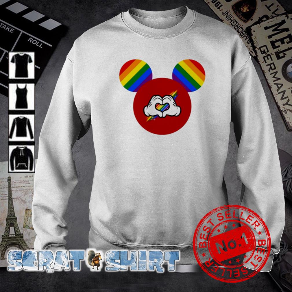 mickey mouse hands sweater
