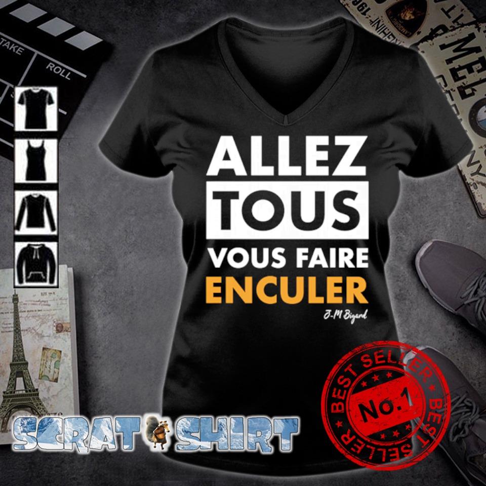 tee shirt allez tous vous faire enculer