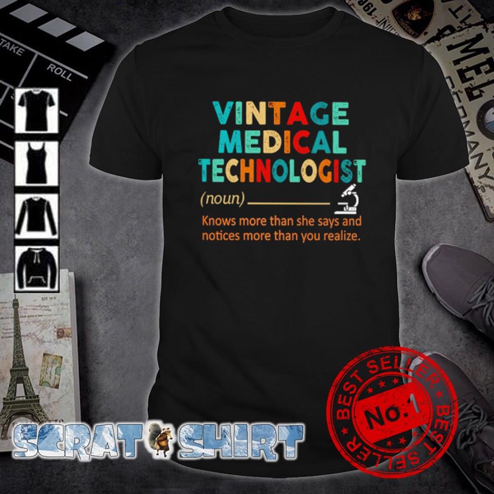 medical technologist shirt